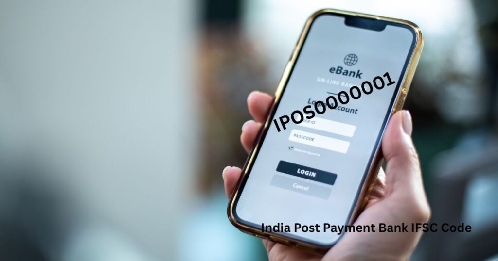 India Post Payment Bank IFSC Code